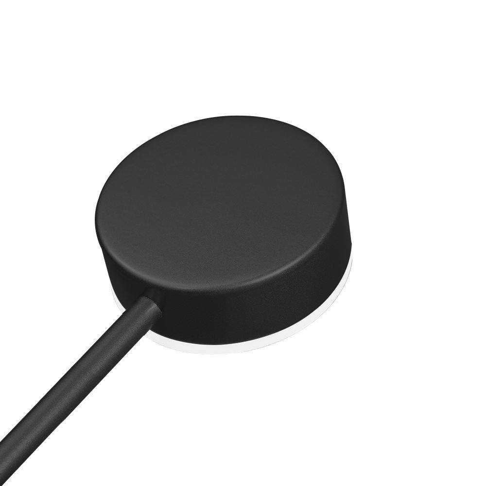 Contemporary Black LED Wall Light