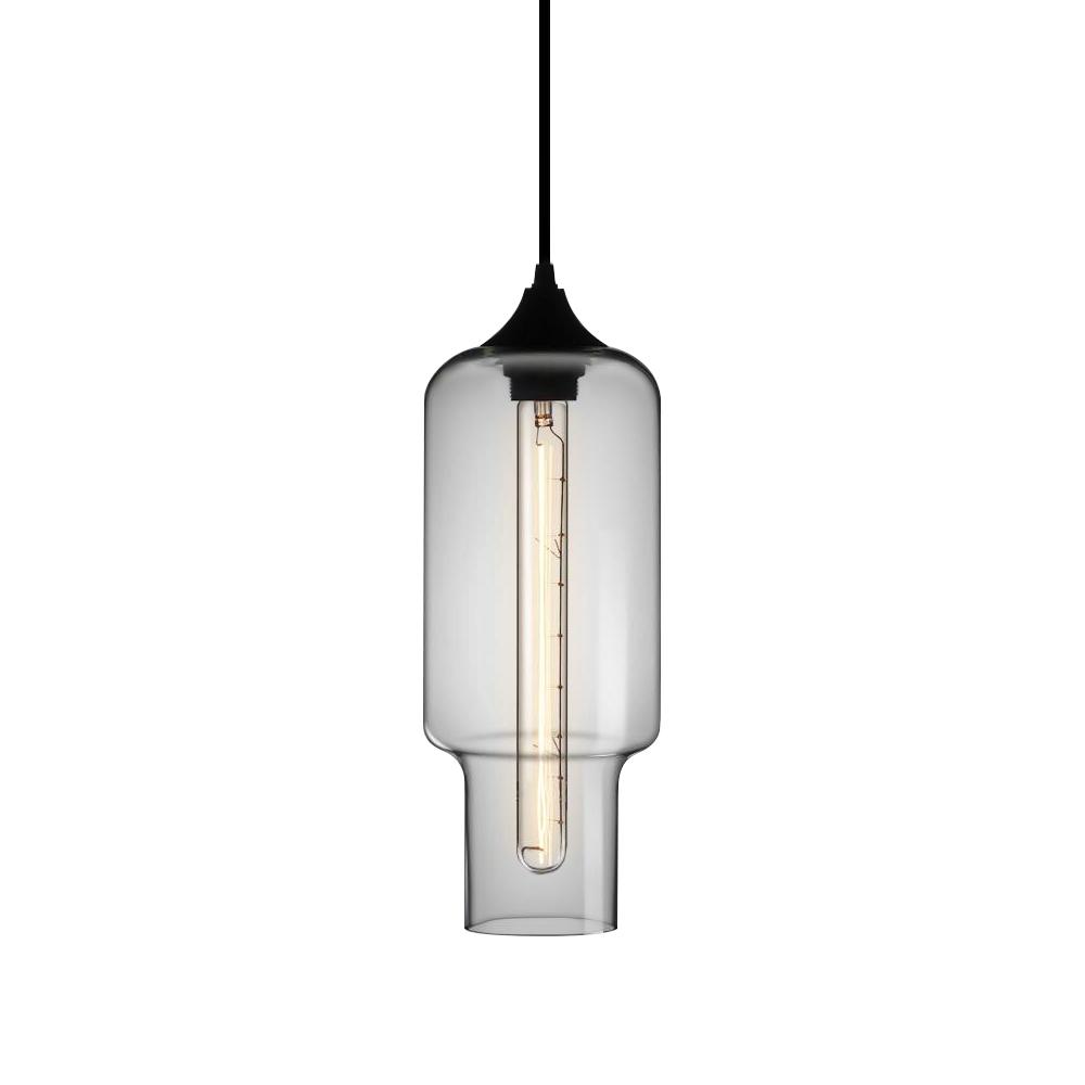 Glass Linear 3-light Island Pendant