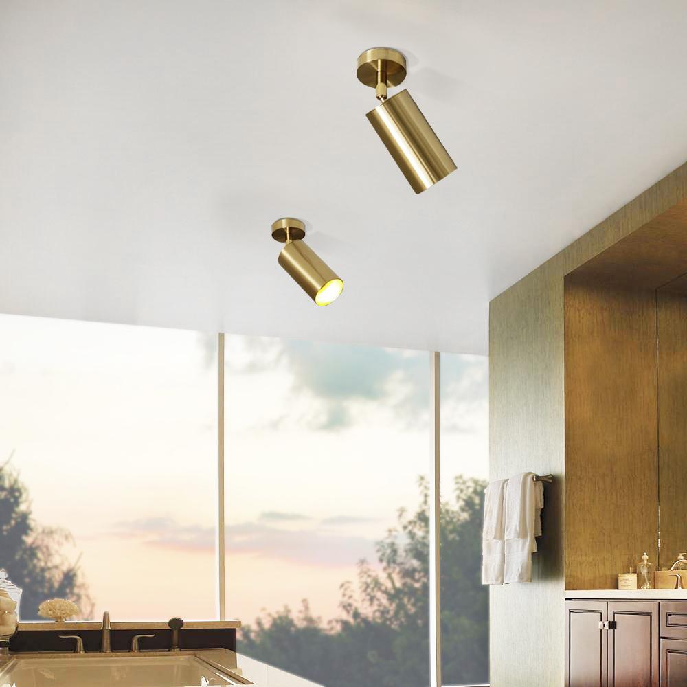Mid-century 1-light Ceiling Spotlight