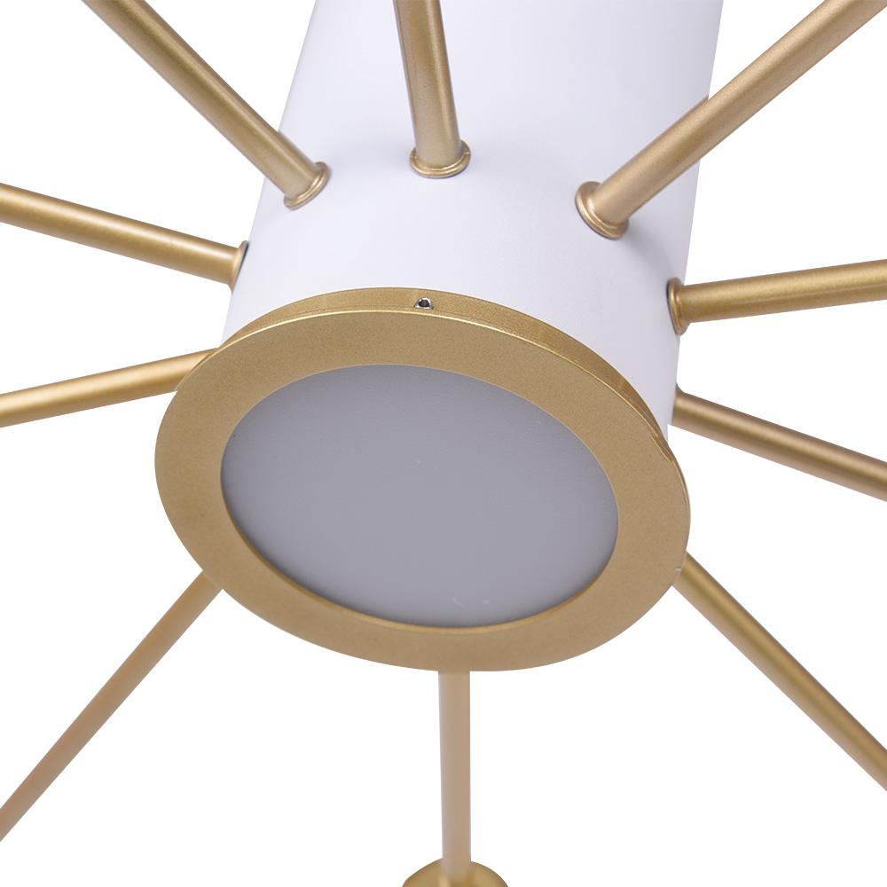 Mid-Century Flush Mount Sputnik Ceiling Light