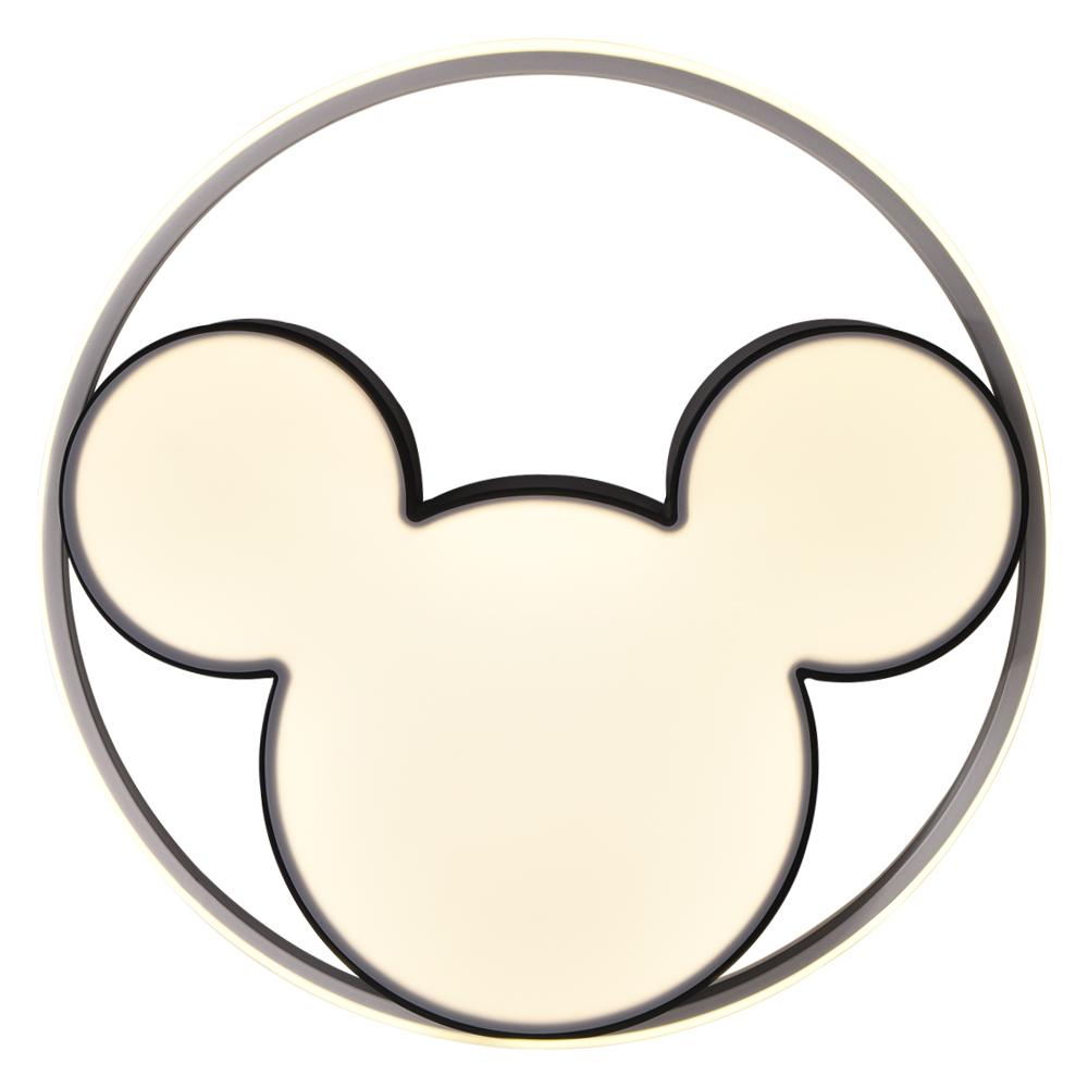 Dimmable Modern Mickey Design LED Flush Ceiling Light