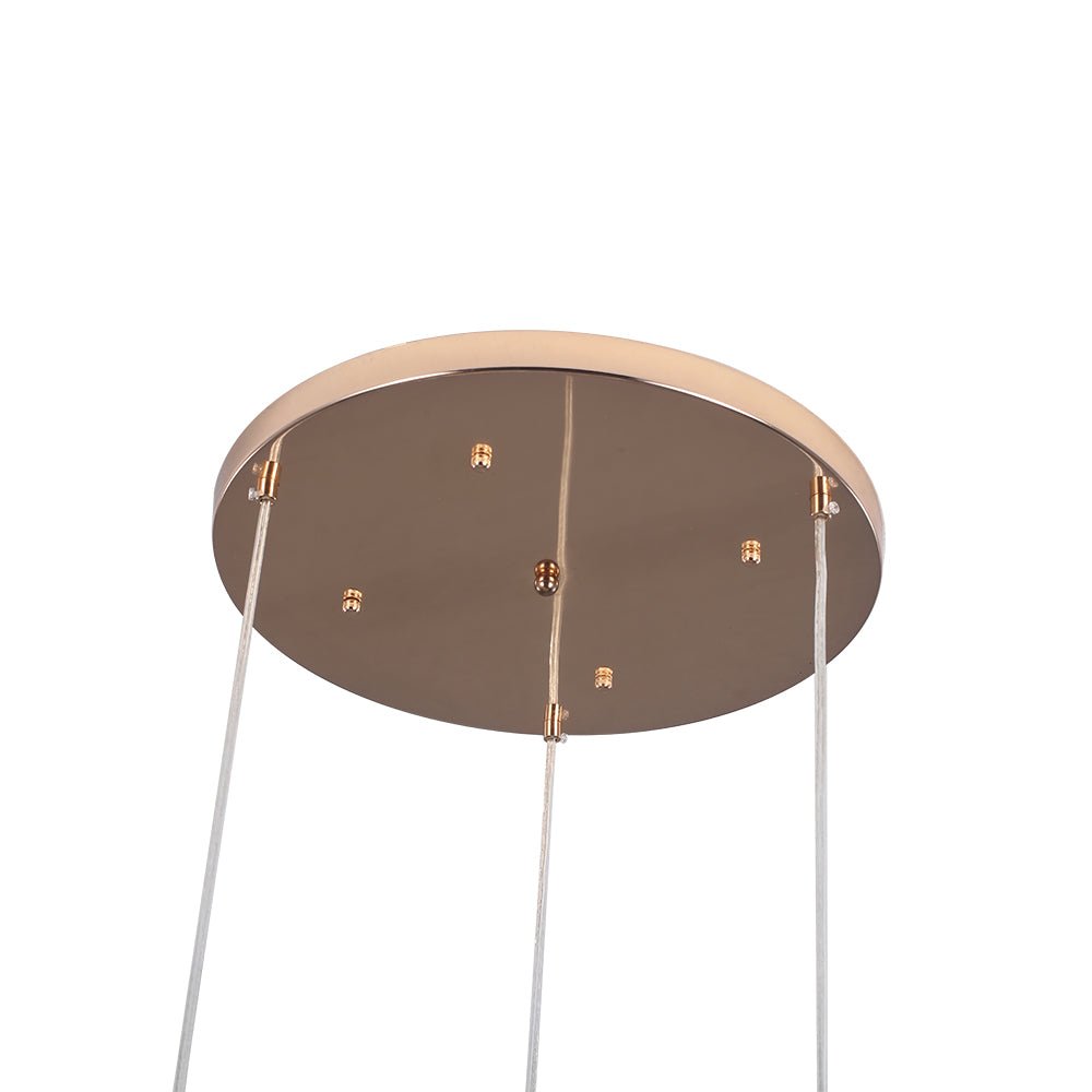 Brass Cluster Firework Dandelion Pendant Chandelier