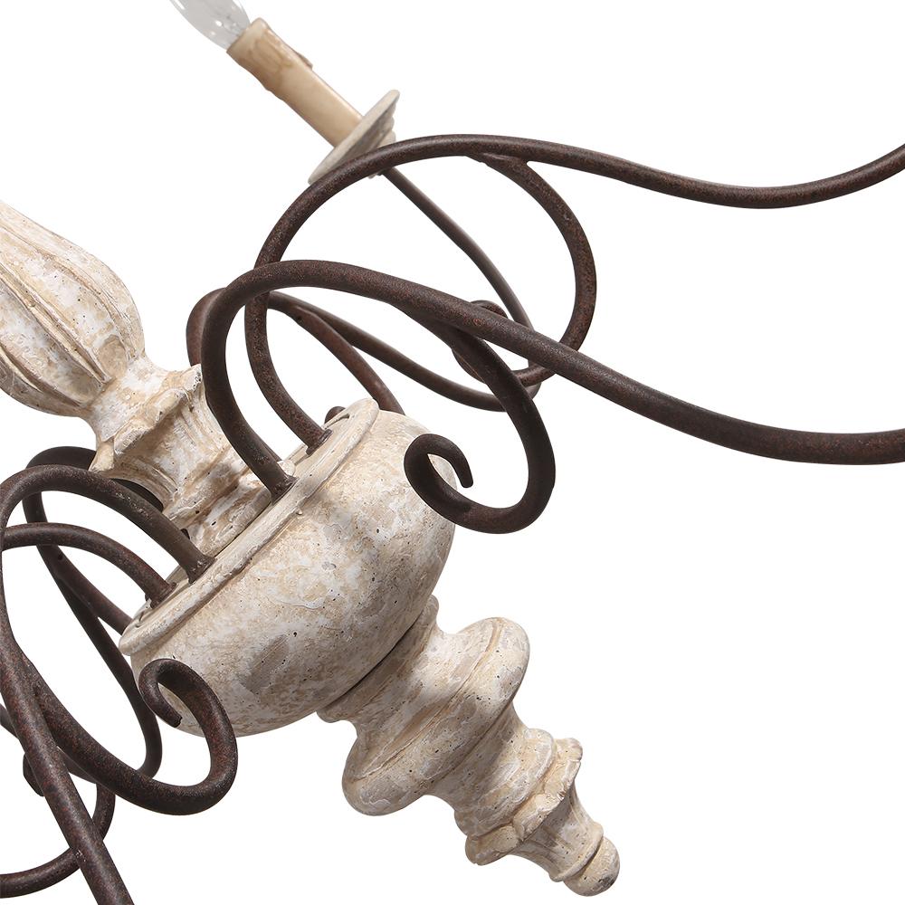Candle Style Shabby Chic Chandelier
