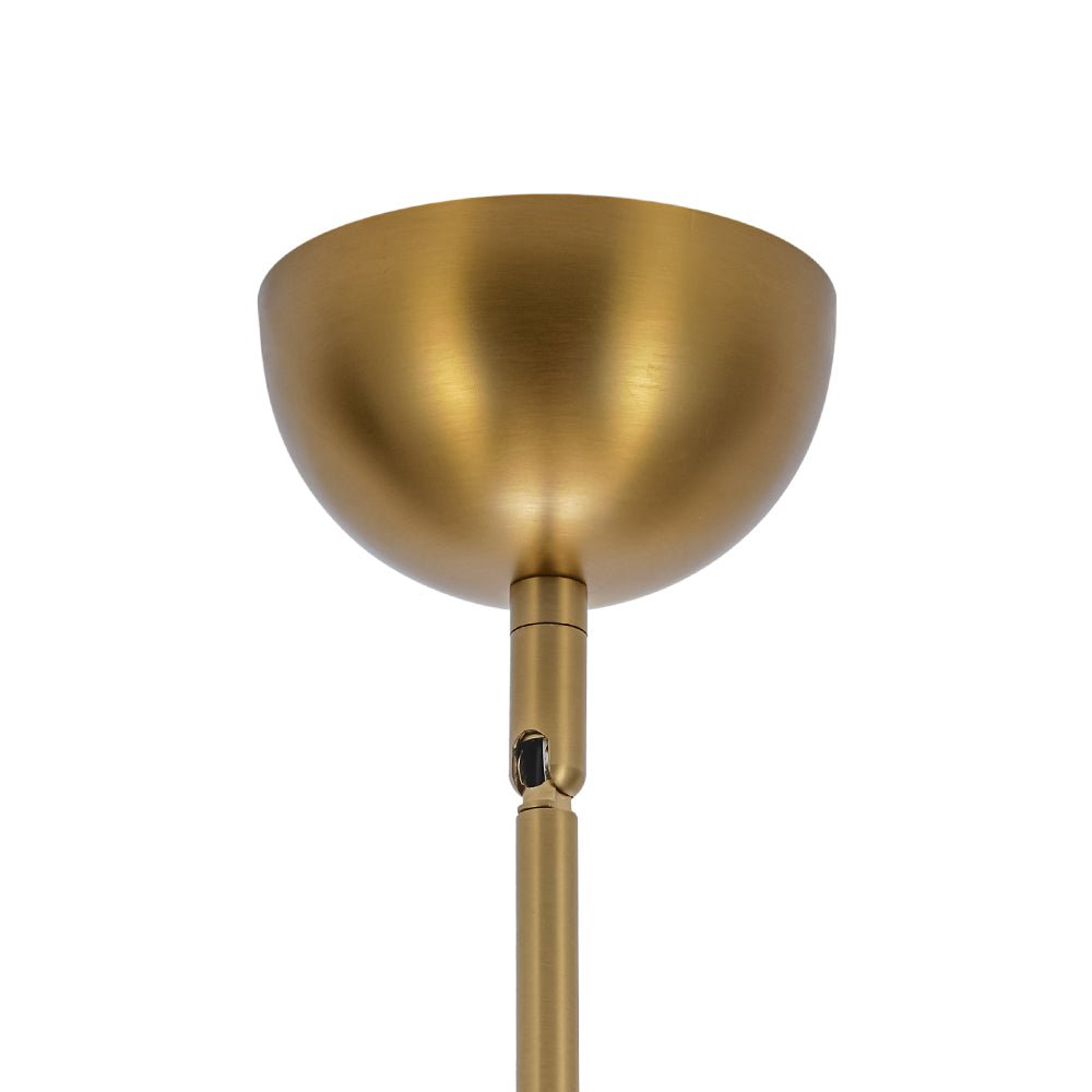 Designer Dimmable LED 8-light Glass Tiered Sputnik Chandelier