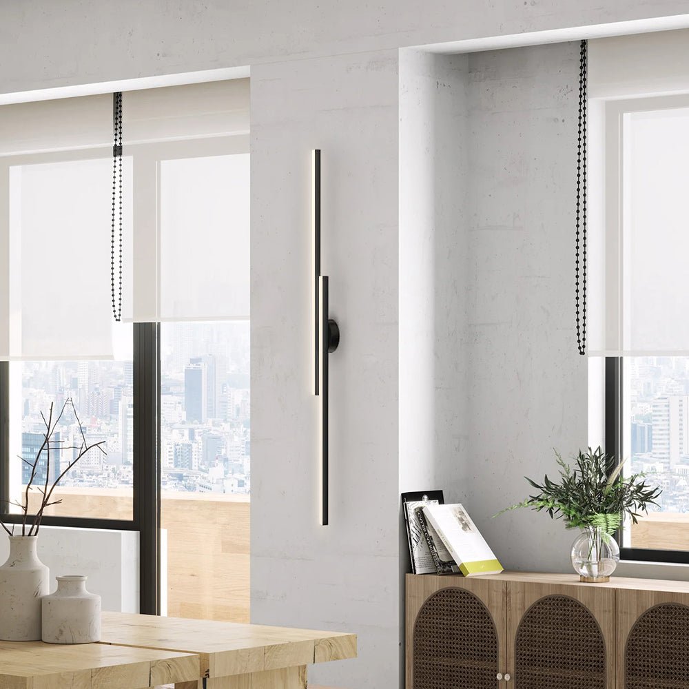 Dimmable 2-Light Long Strip Linear LED Flush Mount