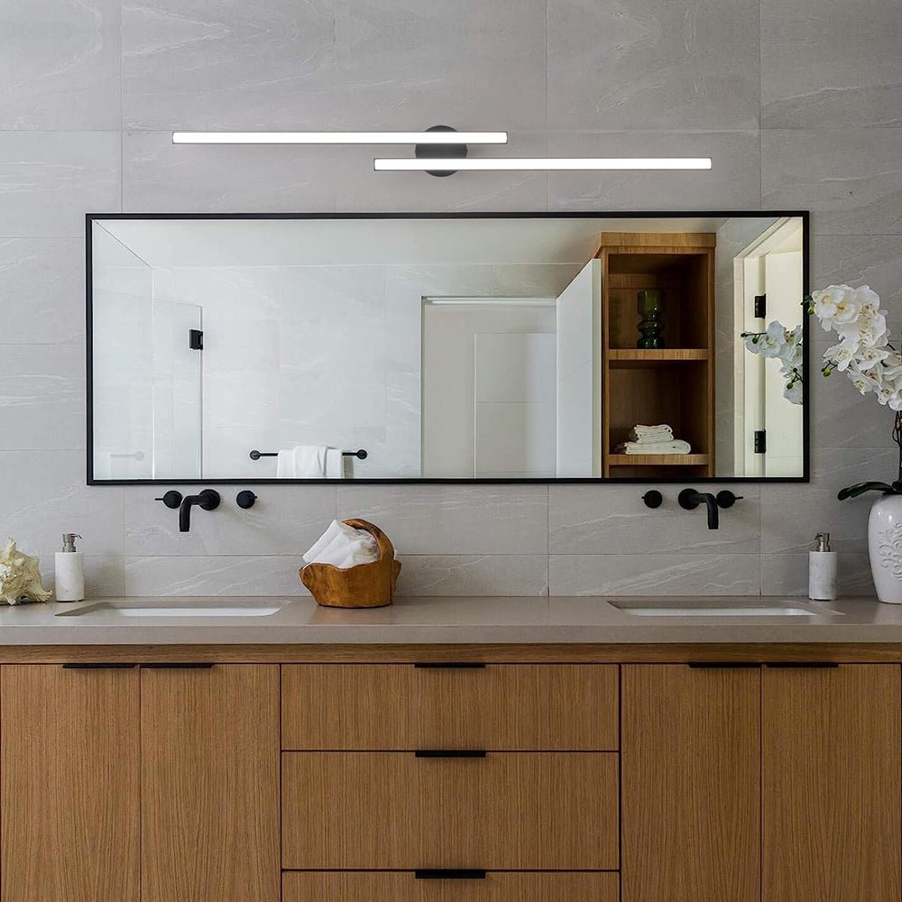Dimmable 2-Light Long Strip Linear LED Flush Mount
