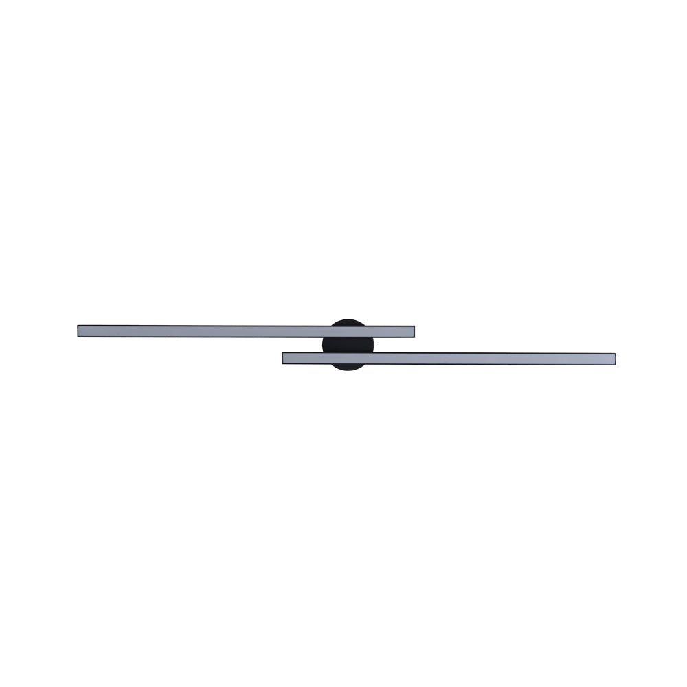 Dimmable 2-Light Long Strip Linear LED Flush Mount