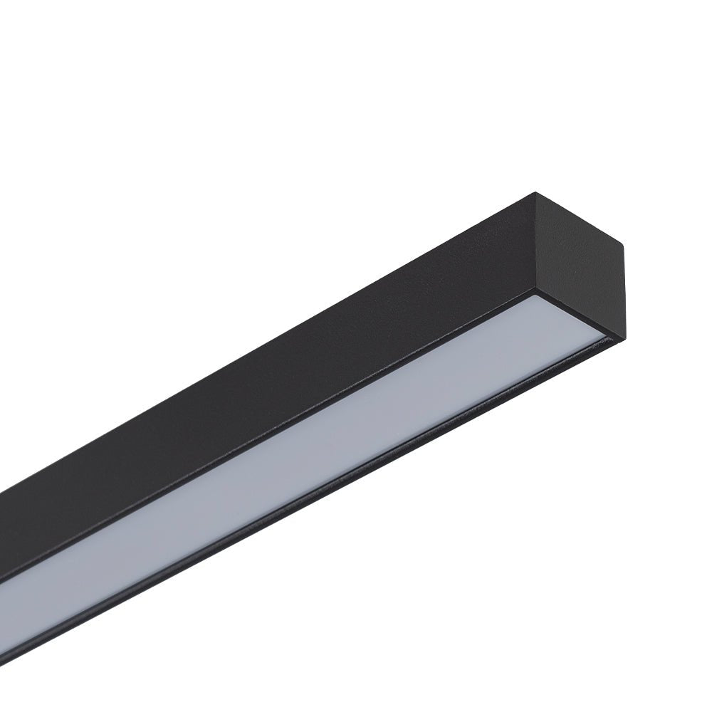 Dimmable 2-Light Long Strip Linear LED Flush Mount