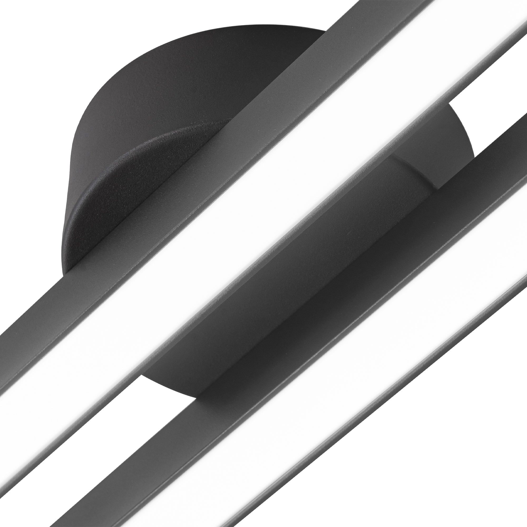 Dimmable 2-Light Long Strip Linear LED Flush Mount