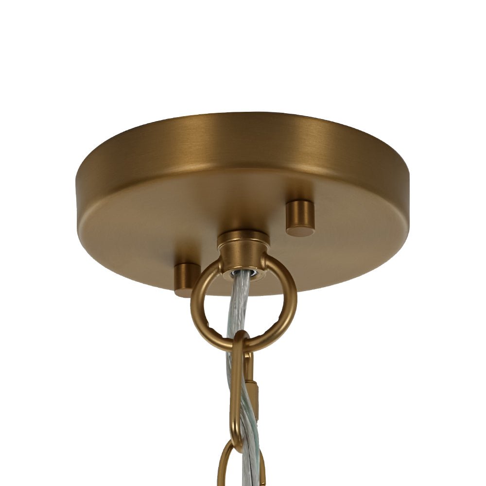Glam 8-Light Tiered Clear Glass Bubble Island Chandelier
