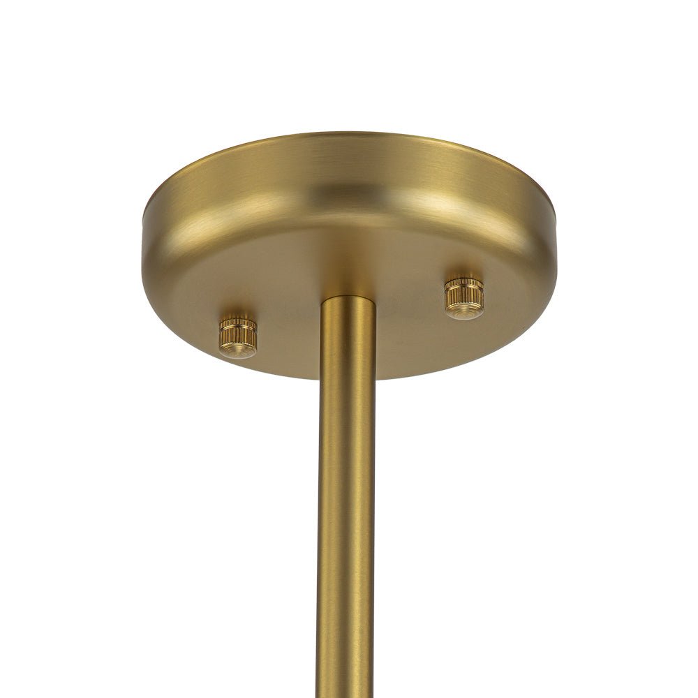 Glam Brass 12-Light Frozen Ice Style Sputnik Chandelier