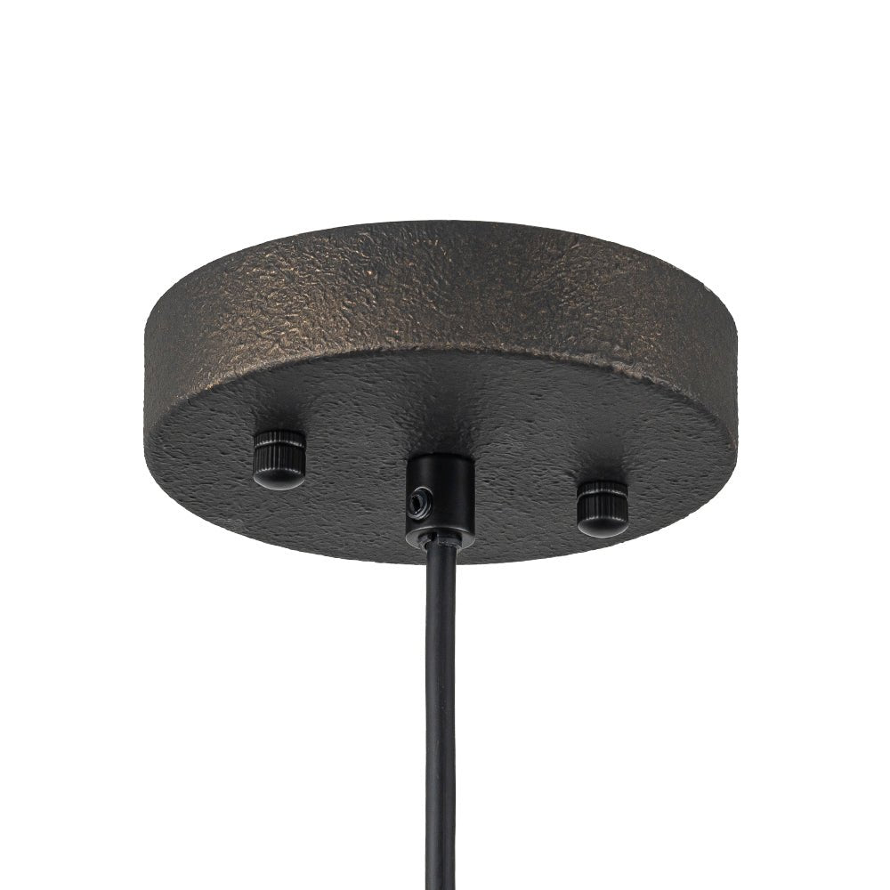 Industrial Oversized Iron Bell Dome Pendant Light Black Gold Powder