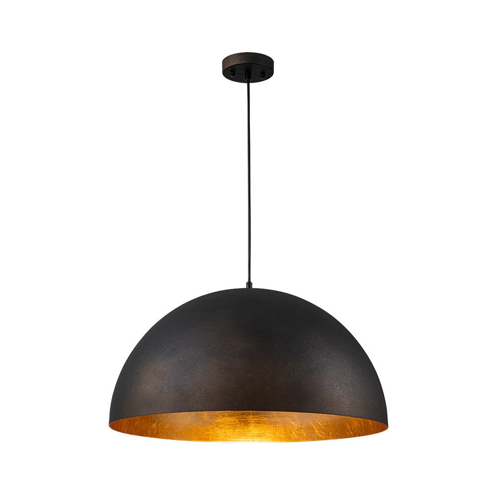 Industrial Oversized Large Metal Dome Pendant Light