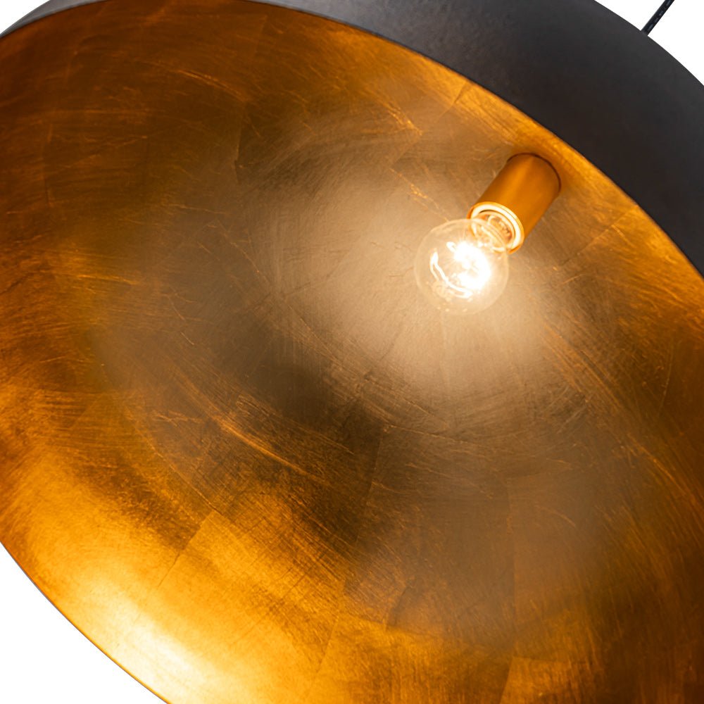 Industrial Oversized Large Metal Dome Pendant Light