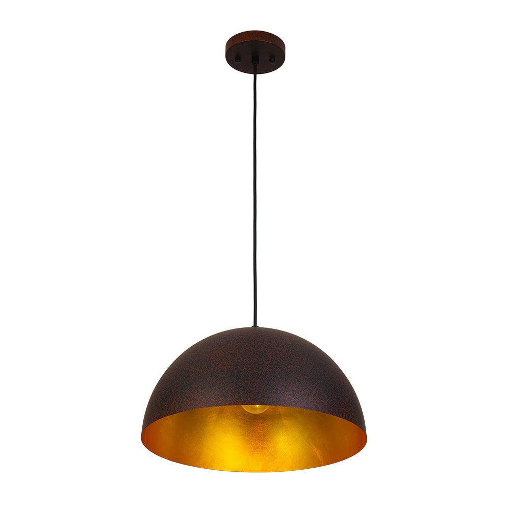 Industrial Oversized Large Metal Dome Pendant Light