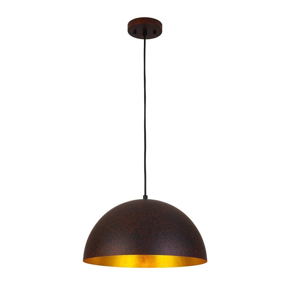 Industrial Oversized Large Metal Dome Pendant Light