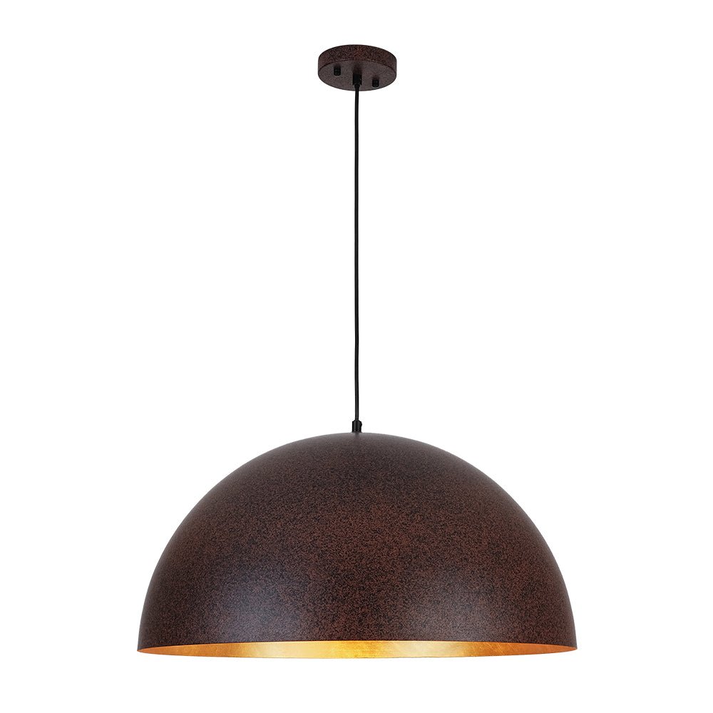 Industrial Oversized Large Metal Dome Pendant Light