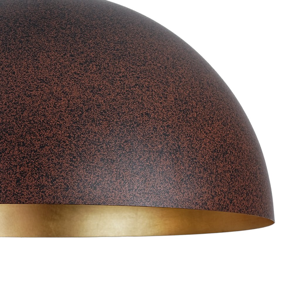 Industrial Oversized Large Metal Dome Pendant Light