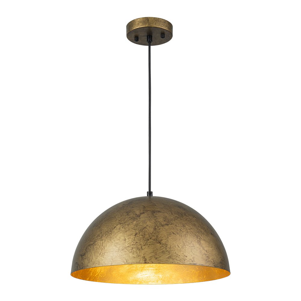 Industrial Oversized Large Metal Dome Pendant Light