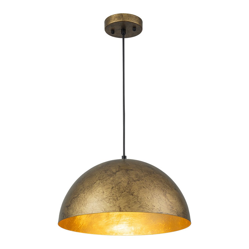 Industrial Oversized Large Metal Dome Pendant Light