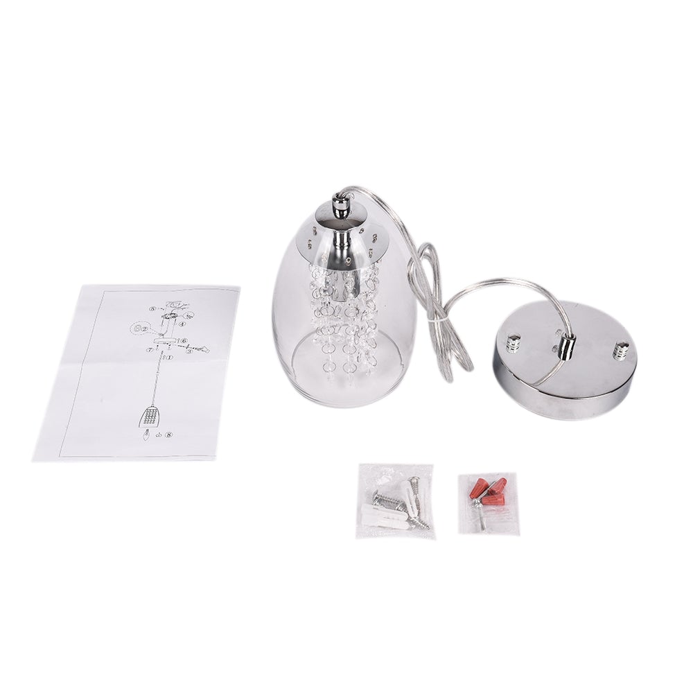 Kitchen Glass Bell Pendant Light