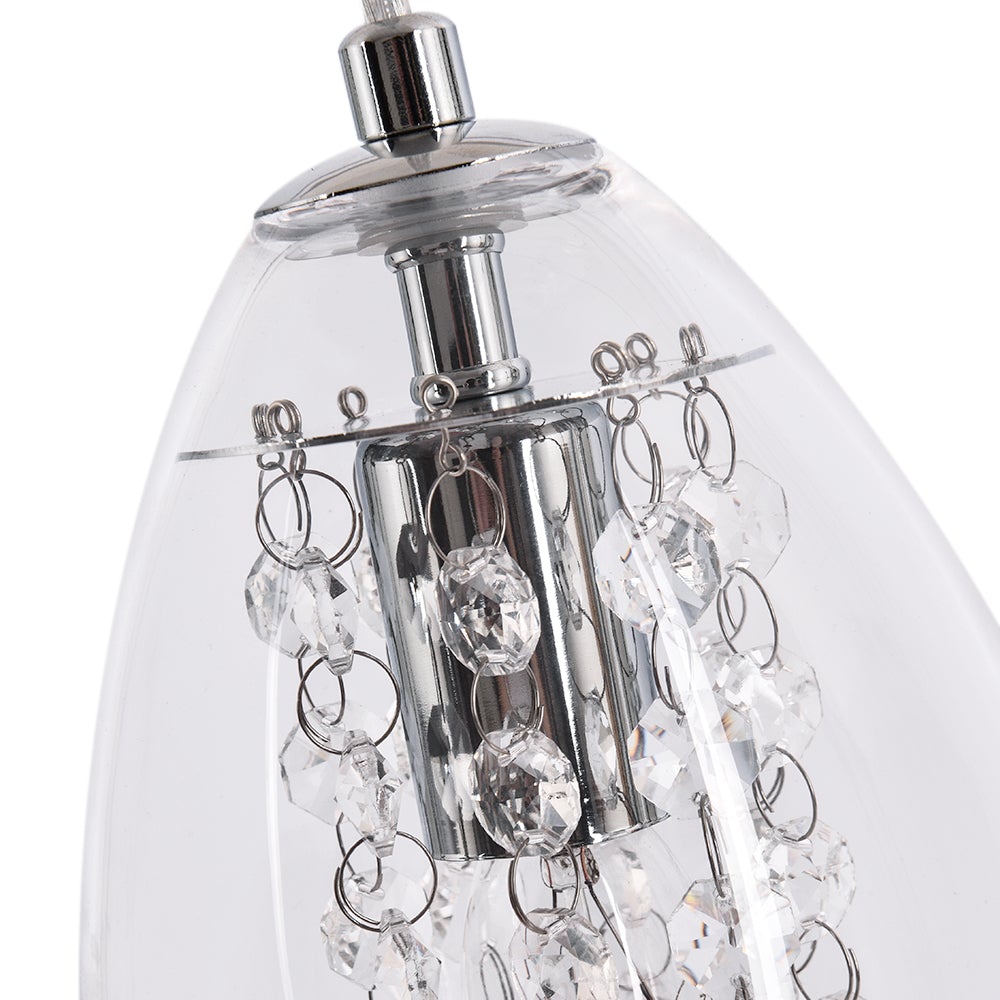 Kitchen Glass Bell Pendant Light