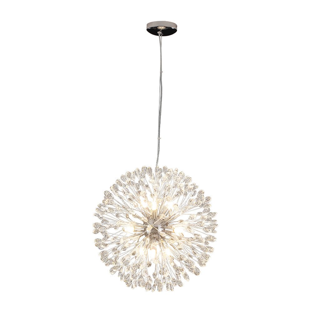 Luxury Bloom Dandelion Crystal Firework Chandelier