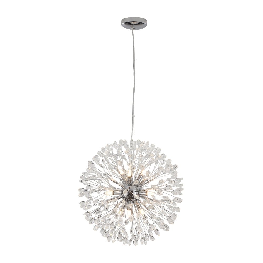 Luxury Bloom Dandelion Crystal Firework Chandelier