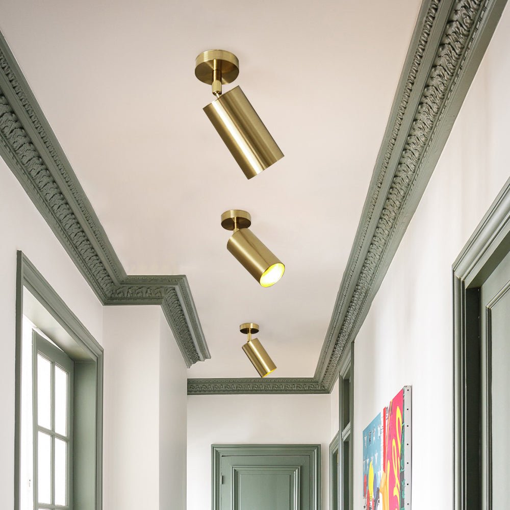 Mid-century 1-light Ceiling Spotlight