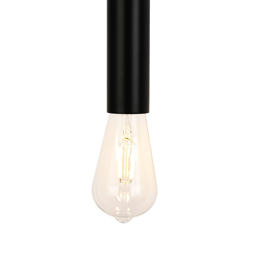 Minimalist 2-Light Linear Tube Vanity Wall Sconce