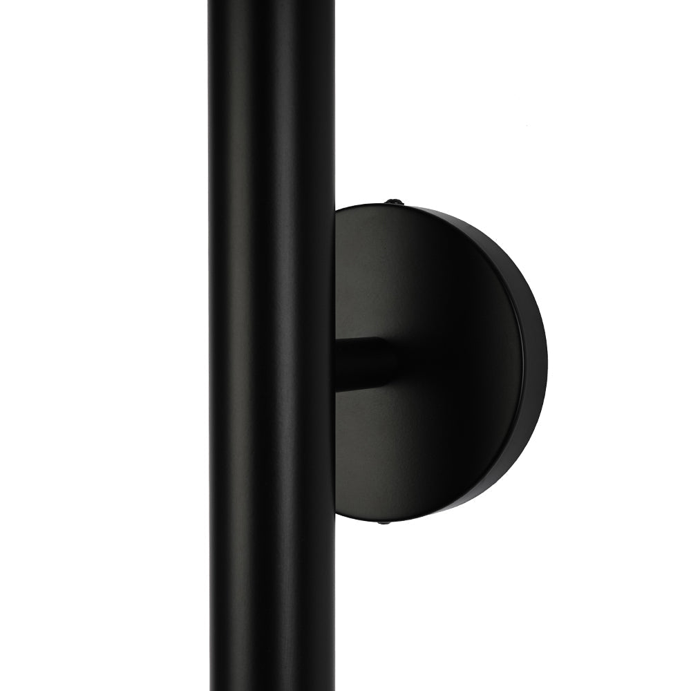 Minimalist 2-Light Linear Tube Vanity Wall Sconce