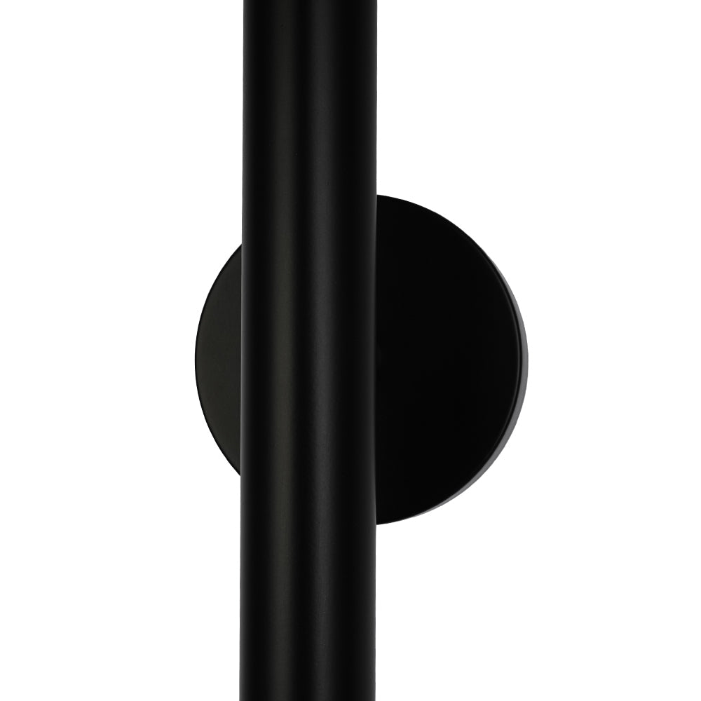 Minimalist 2-Light Linear Tube Vanity Wall Sconce