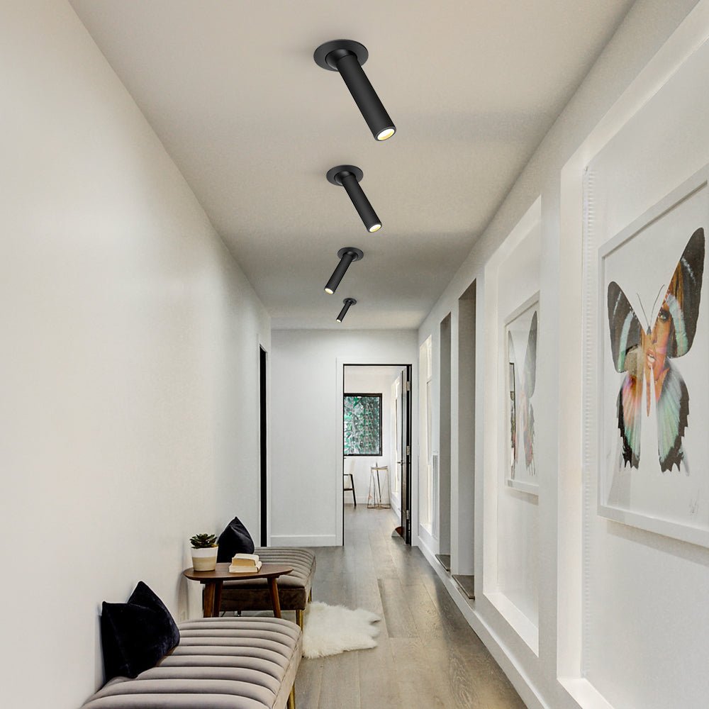 Minimalist Cylinder LED Track Light