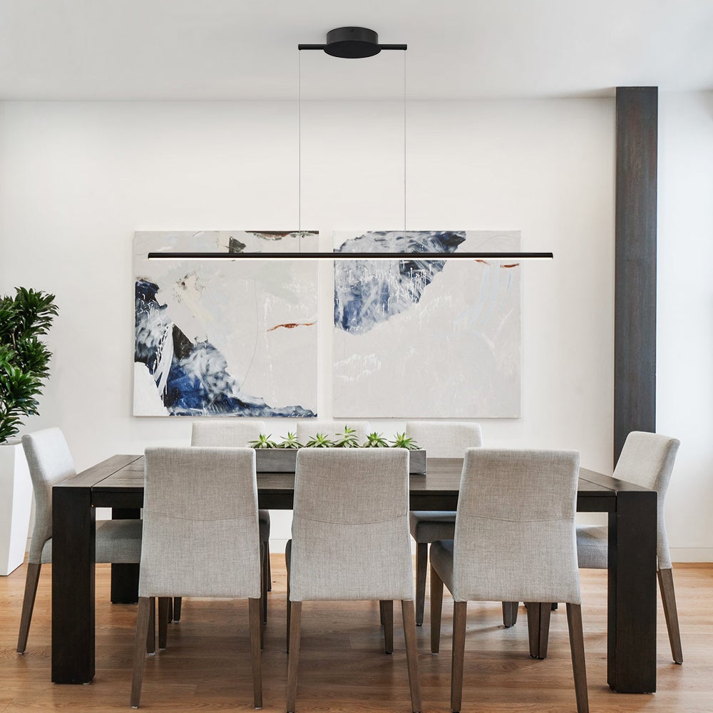 (OpenBox) Dimmable Minimalist Tube LED Linear Pendant