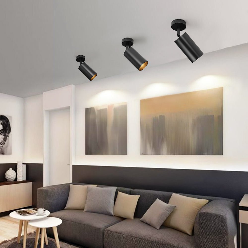 Modern 1-Light GU10 Adjustable Ceiling Spot Light Track Light