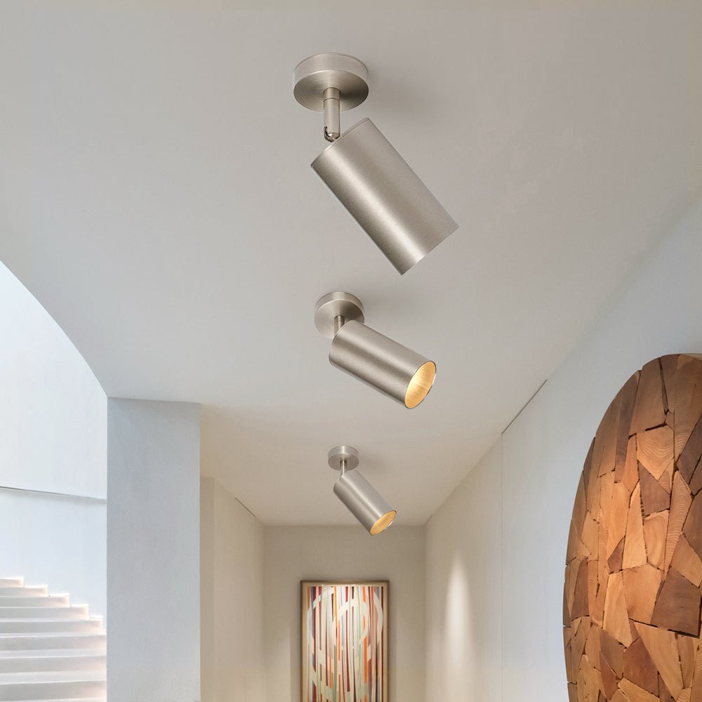 Modern 1-Light GU10 Adjustable Ceiling Spot Light Track Light