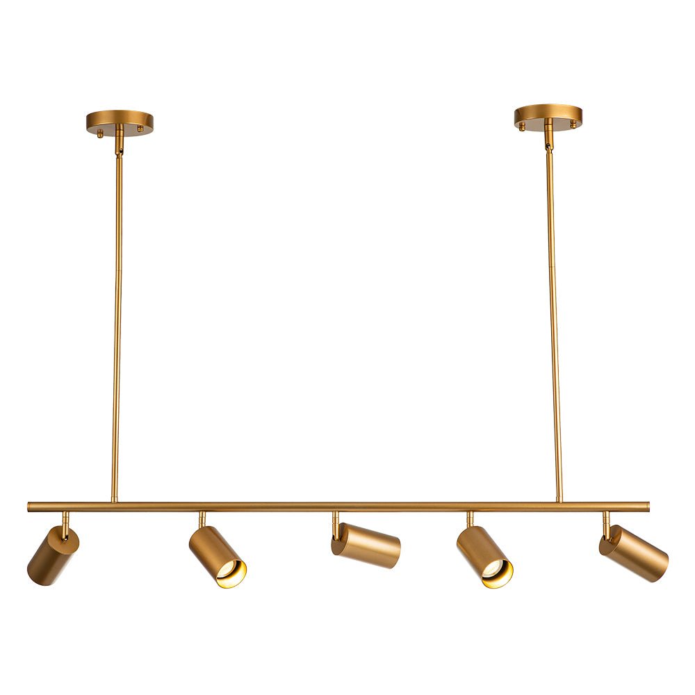 Modern 5-light Island Linear Track Light