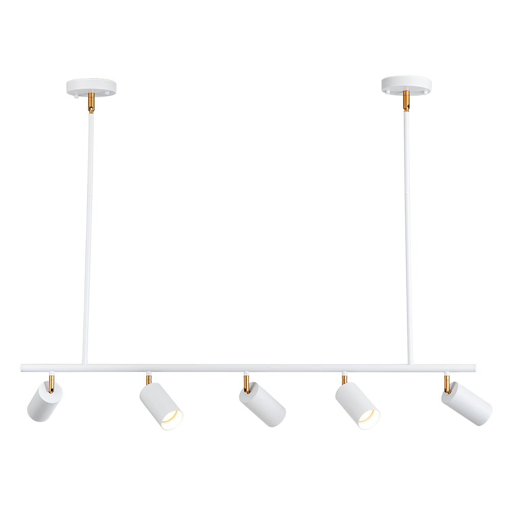 Modern 5-light Island Linear Track Light