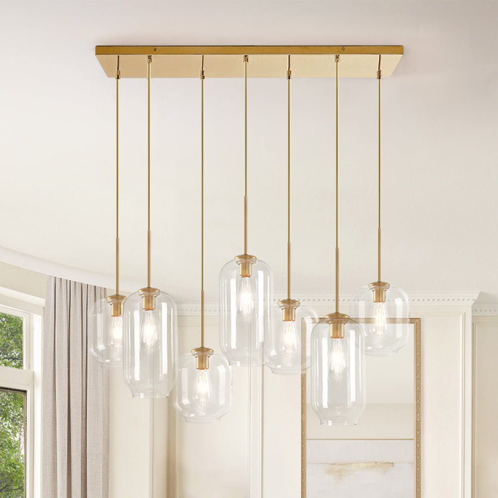 (OpenBox) 7-light Kitchen Island Cluster Pendant Chandelier