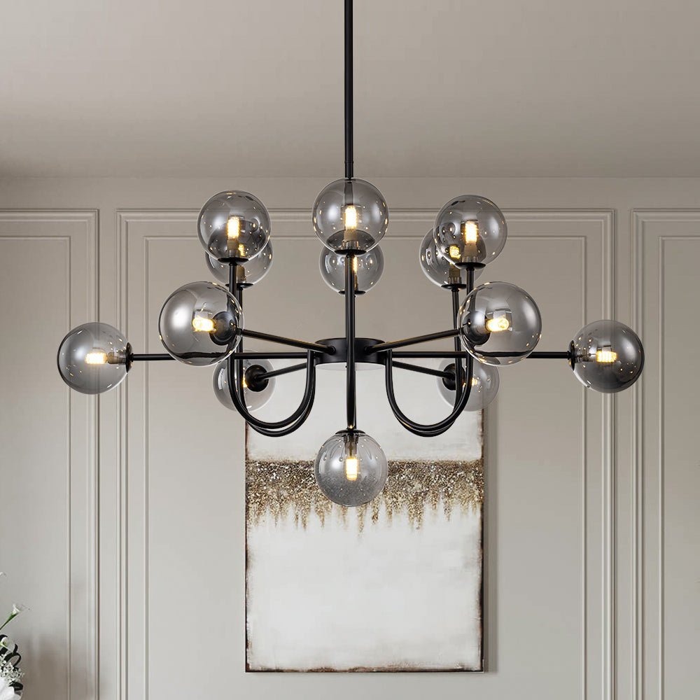 (OpenBox) Glam 13-Light Sputnik Glass Globe Bubble Chandelier