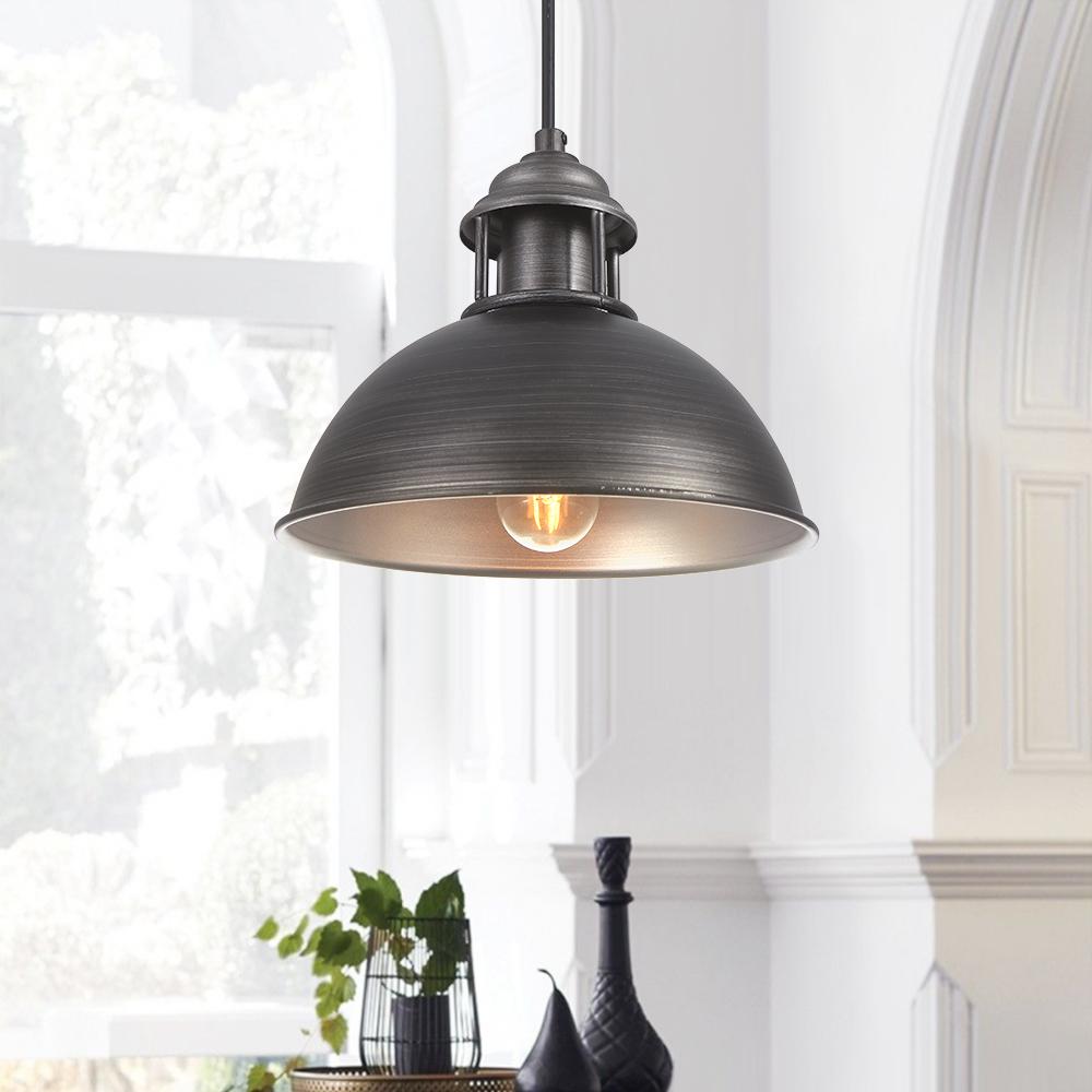 (OpenBox) Industrial Single Pot Lid Dome Pendant