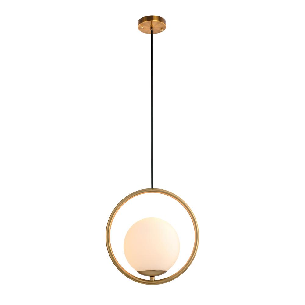 (OpenBox) Modern 1-ring Globe Pendant Light